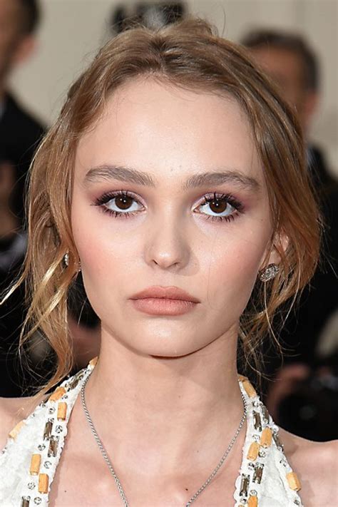lily rose depp hair color
